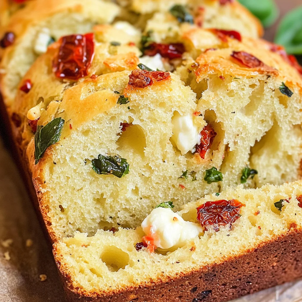 Caprese Quick Bread Recipe