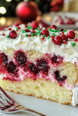 Cranberry Poke Cake Recipe
