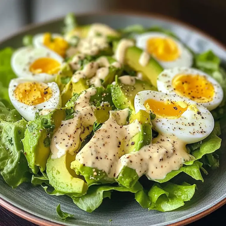 Creamy Avocado & Egg Salad