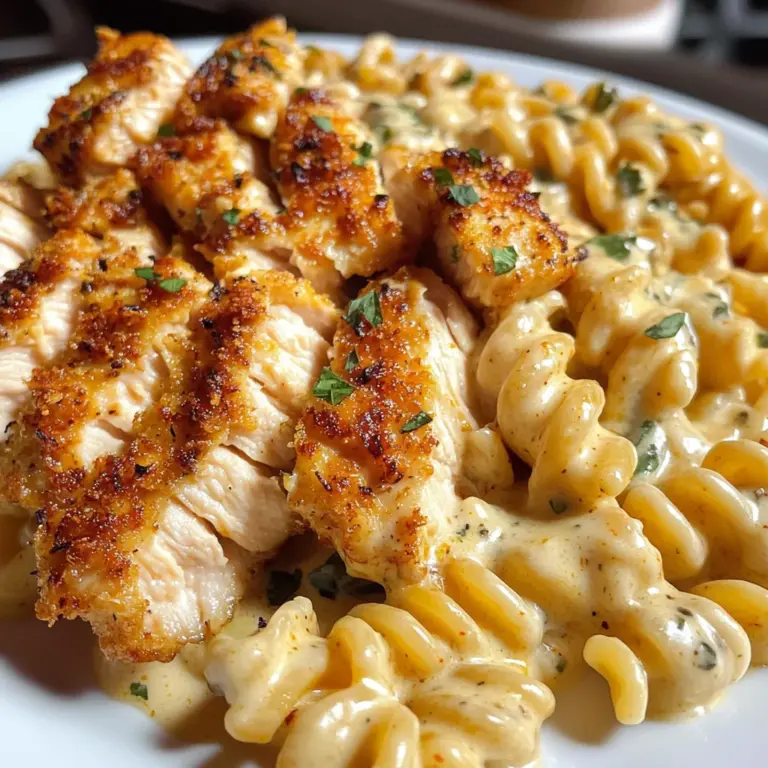 Creamy Cajun Chicken and Rotini