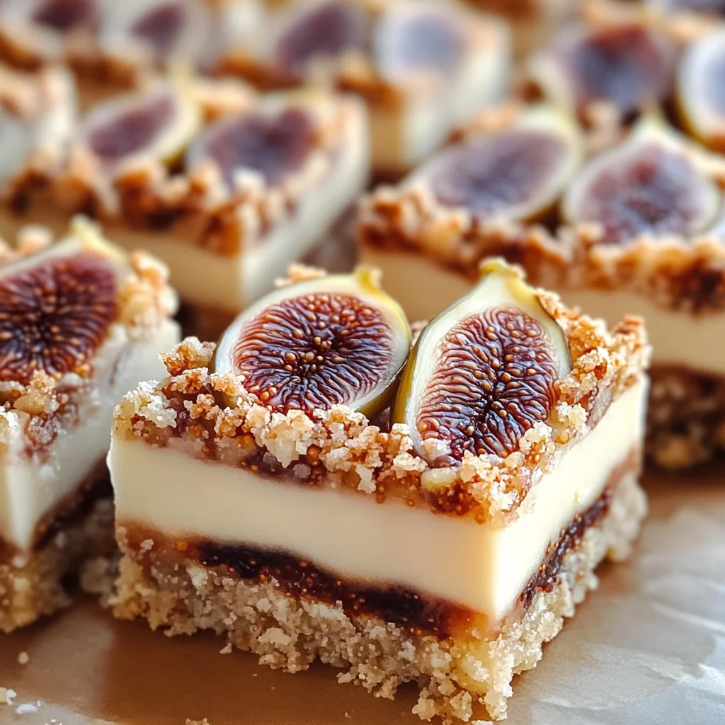 Creamy Fig and Cream Cheese Bars You'll Love to Share