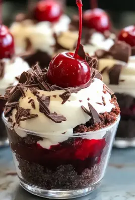 DLux Mini Dessert Cups – Black Forest Cake Recipe