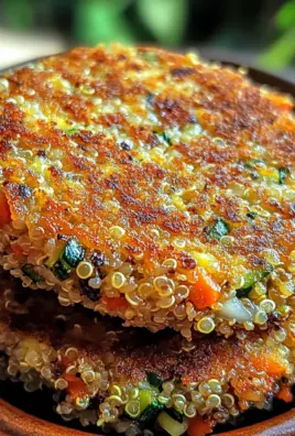 Delicious Crunchy Quinoa Veggie Patties for Ultimate Comfort