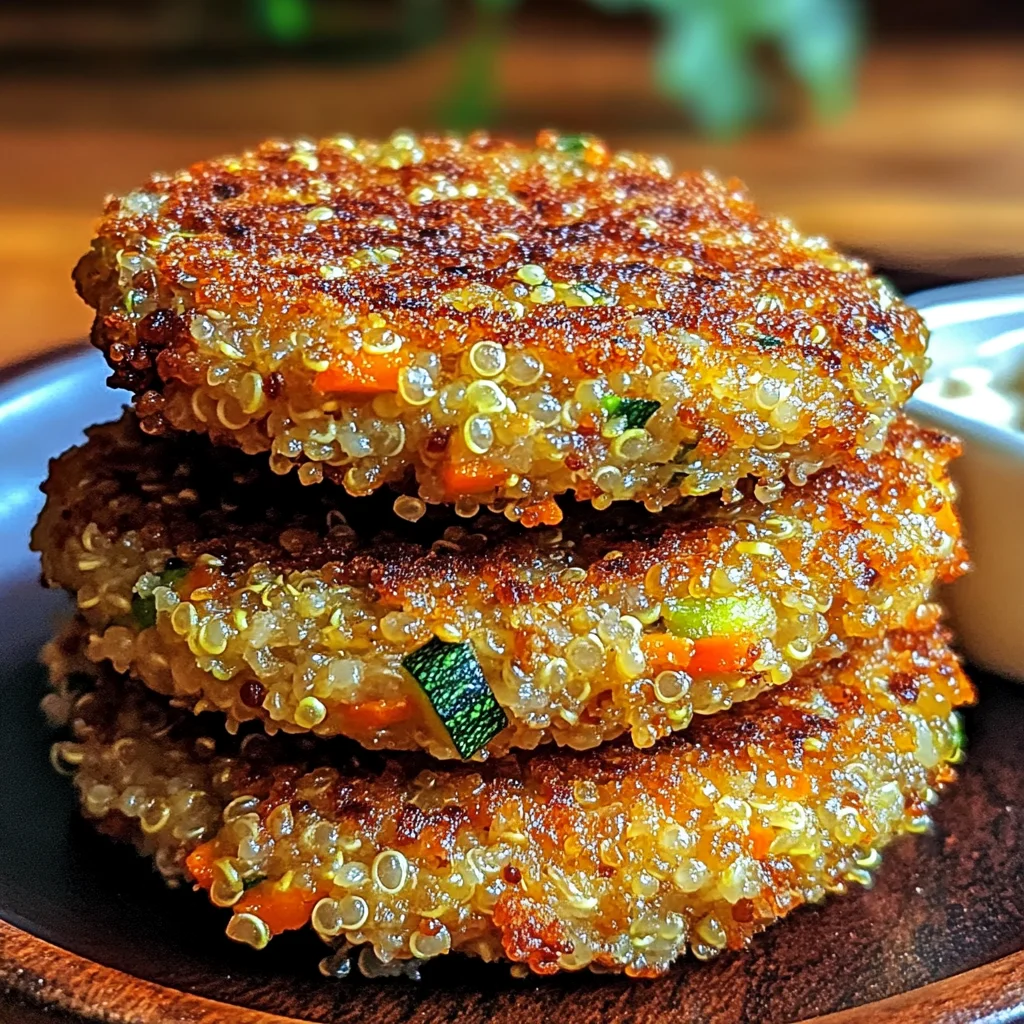 Delicious Crunchy Quinoa Veggie Patties for Ultimate Comfort