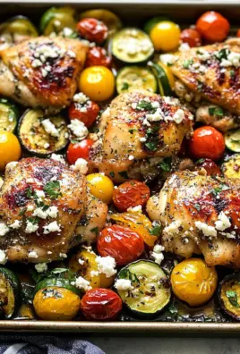 Greek Sheet Pan Chicken Dinner