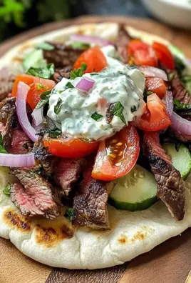 Greek Steak Gyros: An Amazing Ultimate Recipe for 5 Star Taste
