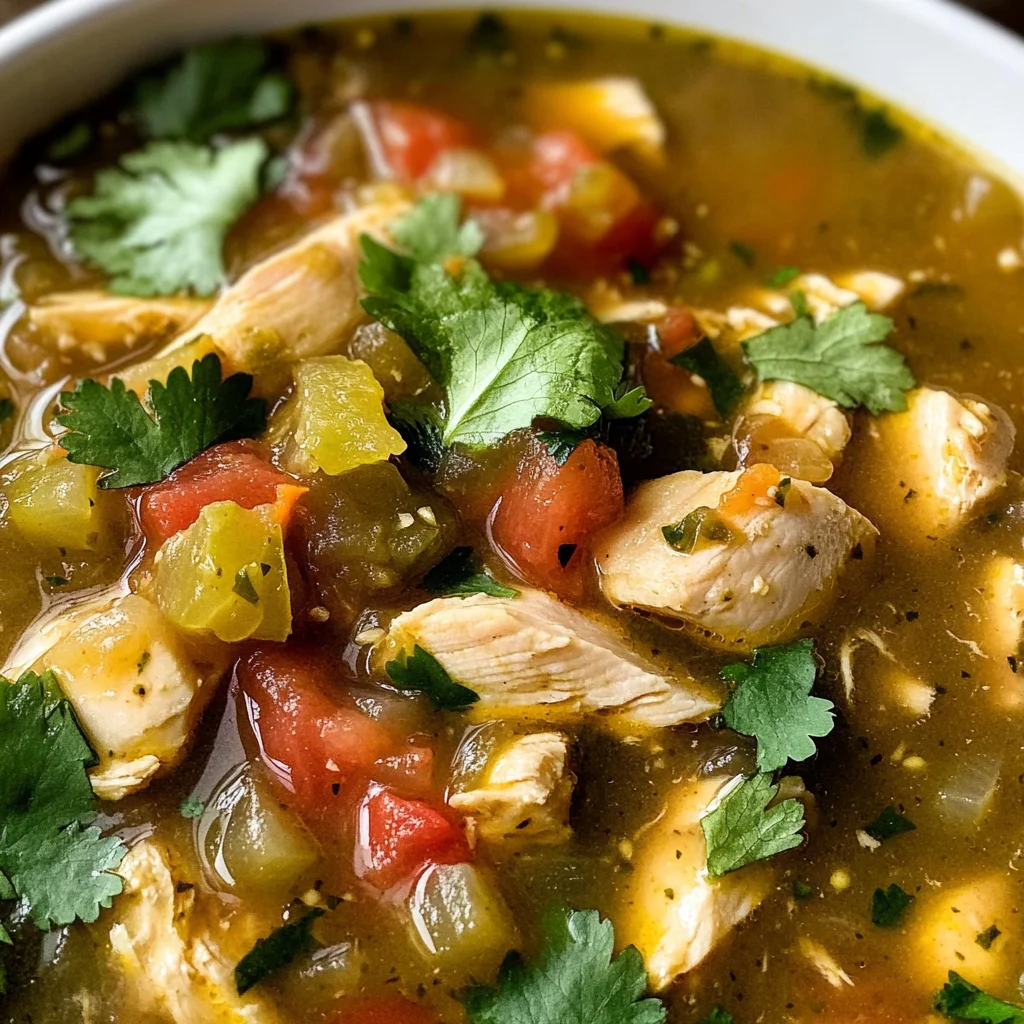 Green Chile Chicken Stew Recipe
