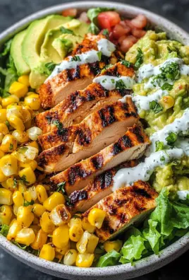 Healthy Chicken Taco Bowls