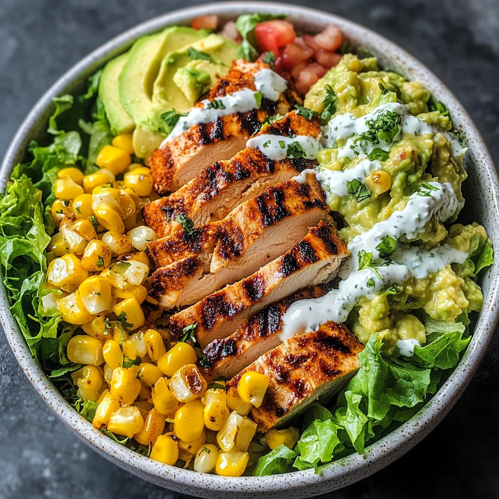 Healthy Chicken Taco Bowls
