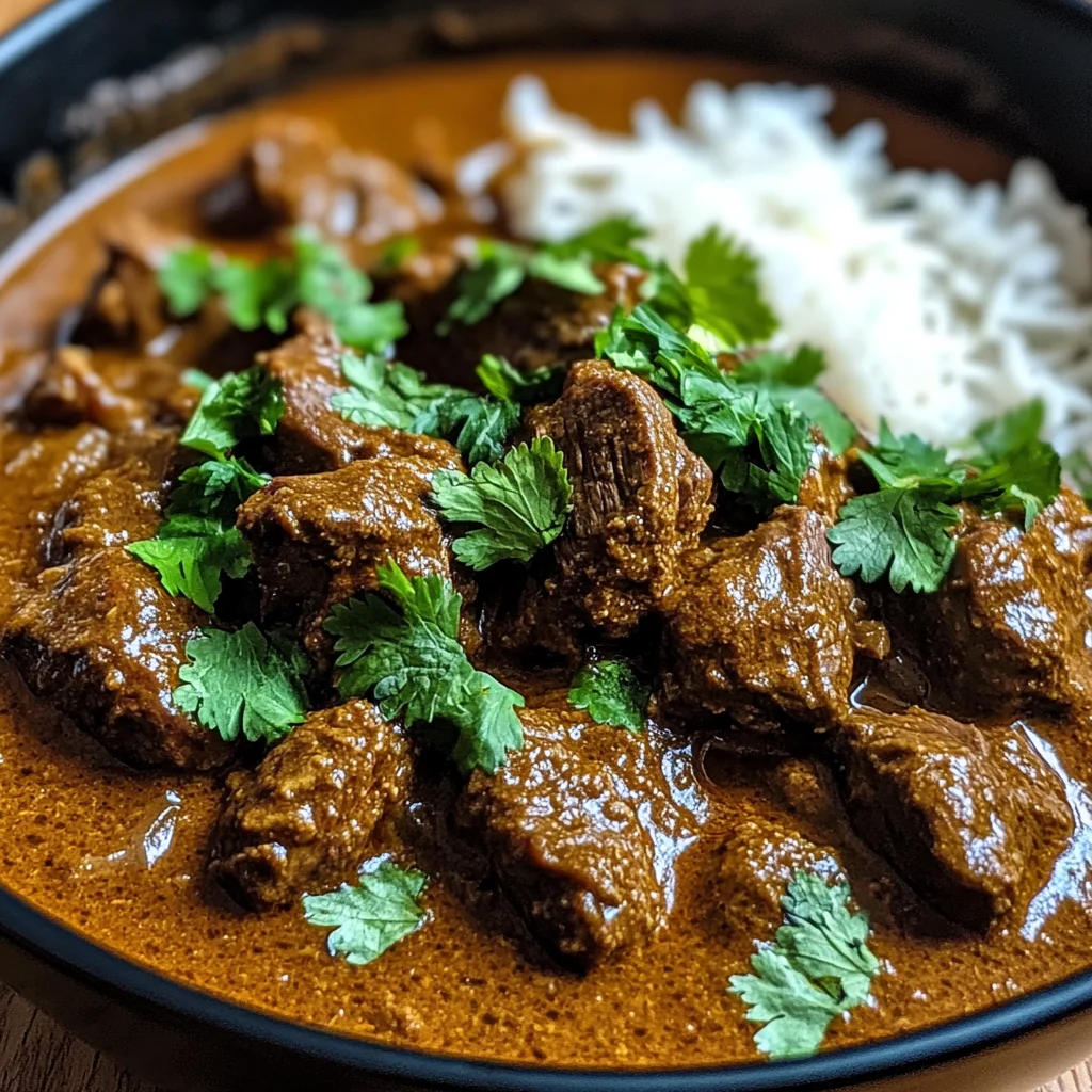 Heavenly Slow Cooker Indian Beef Curry for Cozy Nights