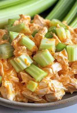 High Protein Buffalo Chicken Salad (Healthy, Easy)