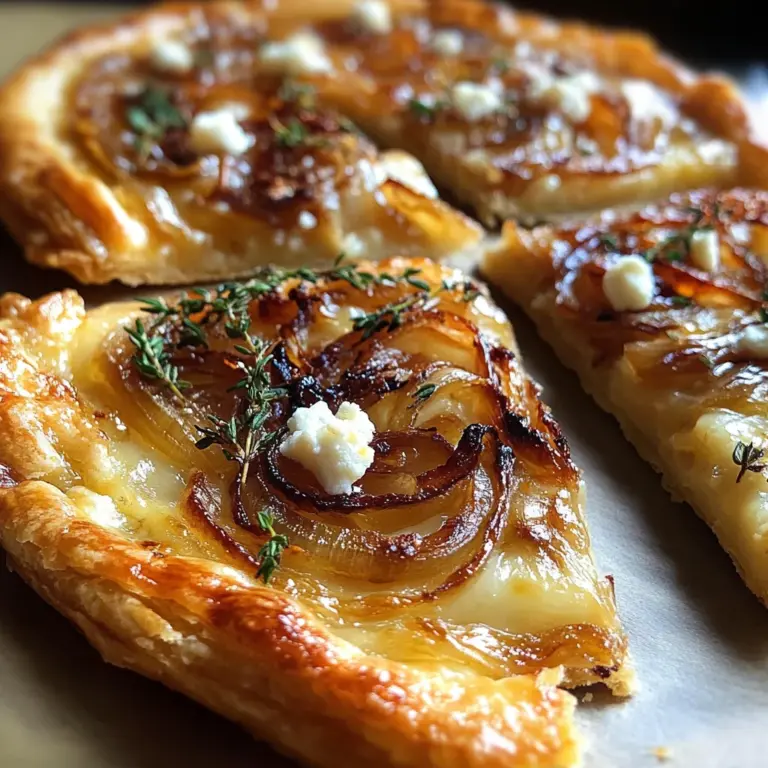 Irresistible Caramelized Onion and Goat Cheese Tarts in 3 Easy Steps