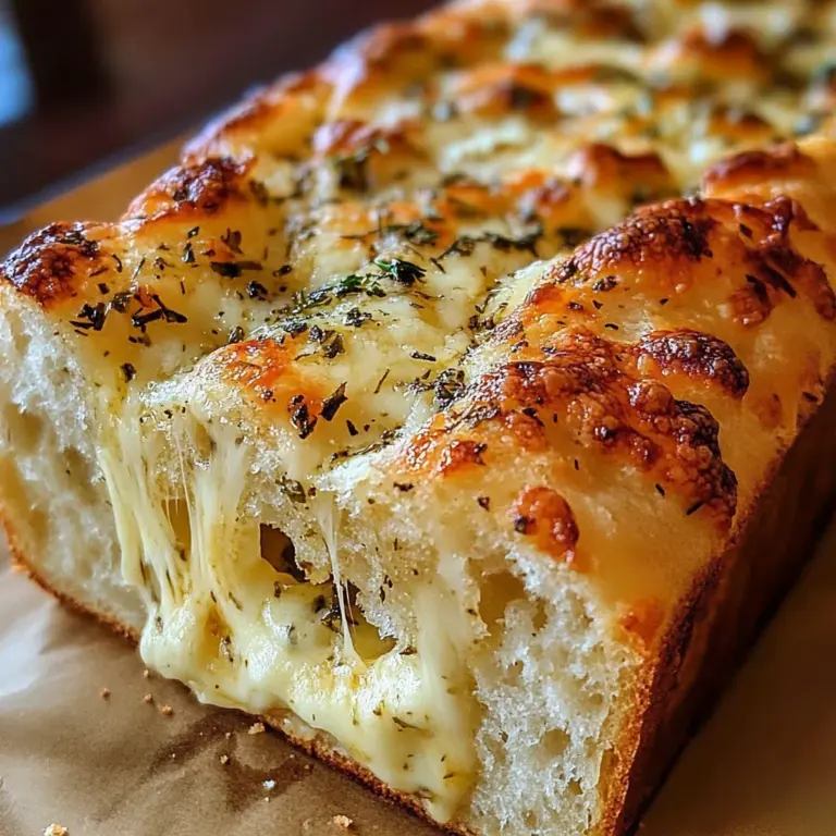 Italian Herb Cheese Bread Recipe