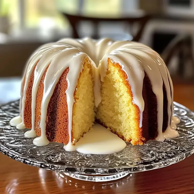 Johnnie Ruth's Pound Cake Recipe