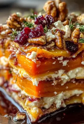 Layered Sweet Potato Butternut Squash Carrot Lasagna Recipe