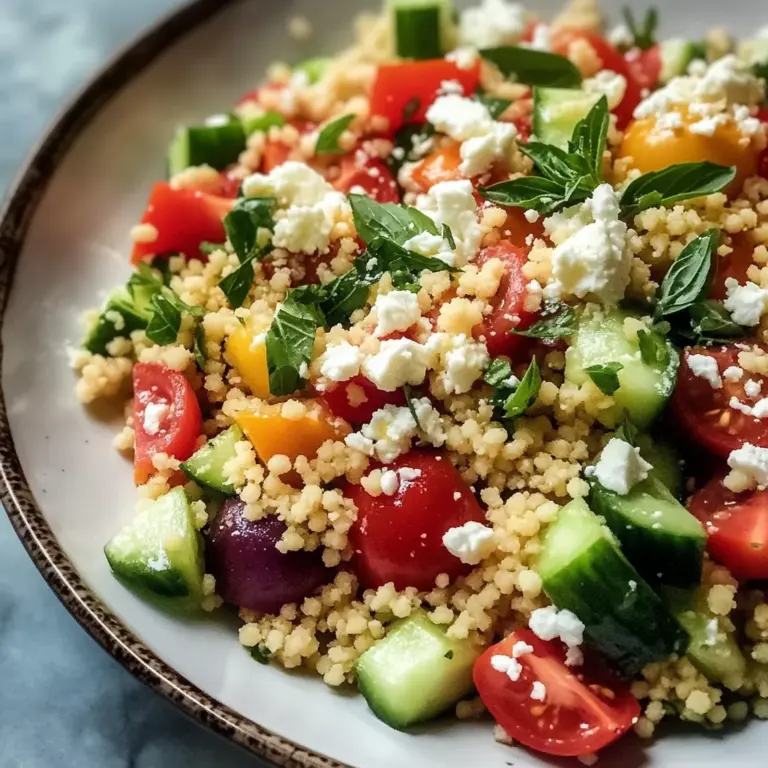 Light Mediterranean Couscous Salad