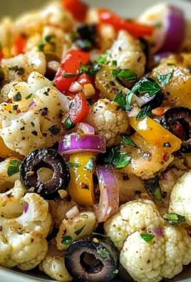 Marinated Cauliflower Salad: A Refreshing Flavor Burst!