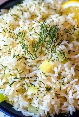 Mediterranean Basmati Rice with Lemon & Dill