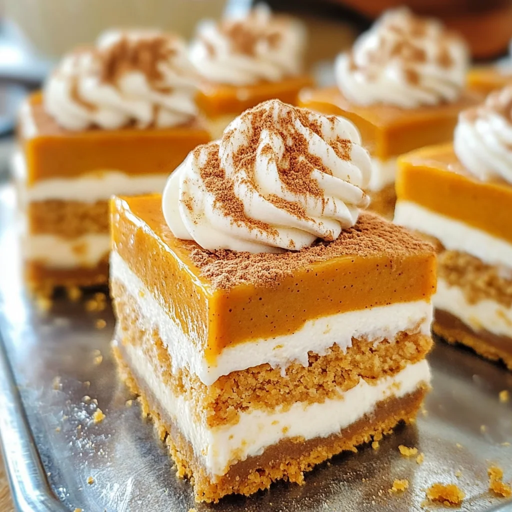 Mini No Bake Pumpkin Pies