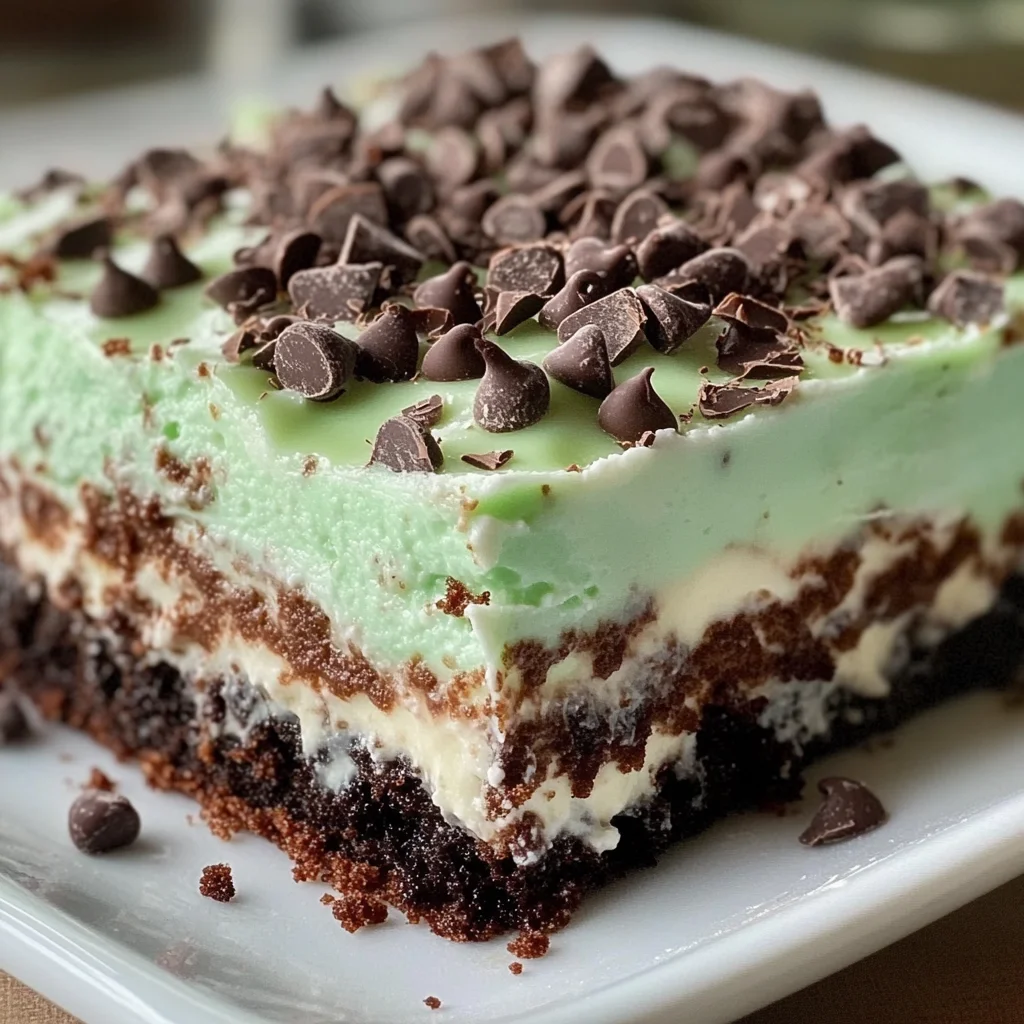Mint Chip Lasagna Recipe