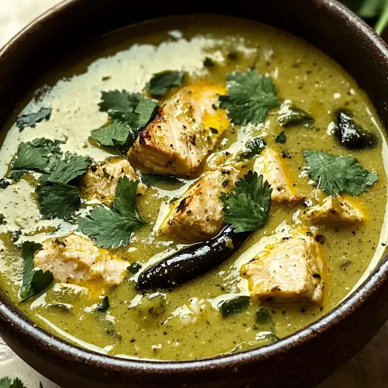 Mouthwatering Roasted Poblano Soup for Ultimate Comfort