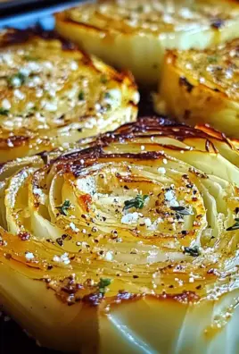 Oven Roasted Garlic Cabbage Steaks