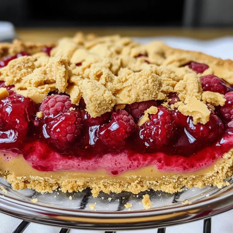 Peanut Butter and Jelly Pie