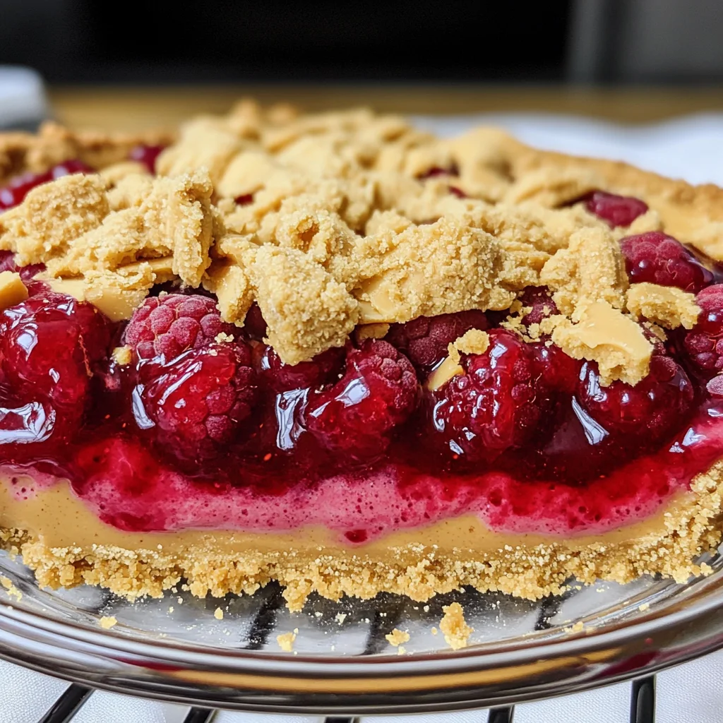 Peanut Butter and Jelly Pie