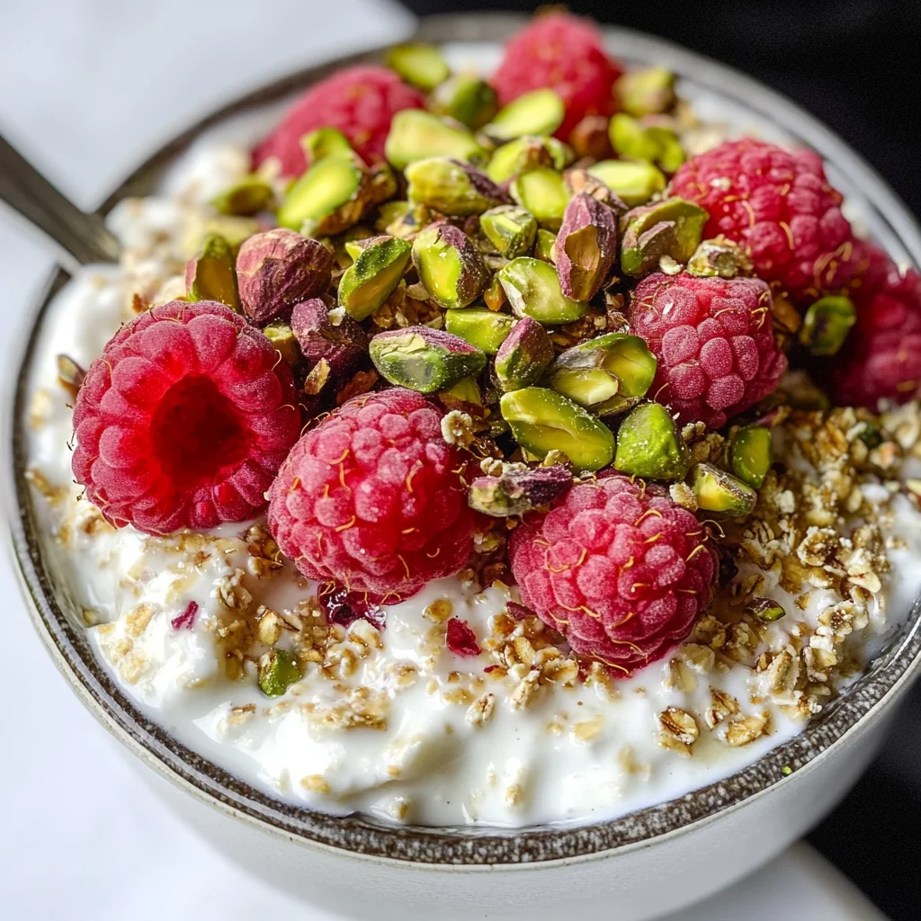 Pistachio Overnight Oats