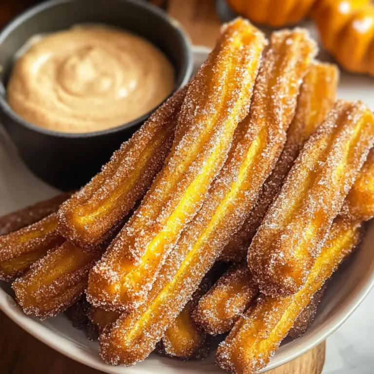 Pumpkin Churros Recipe