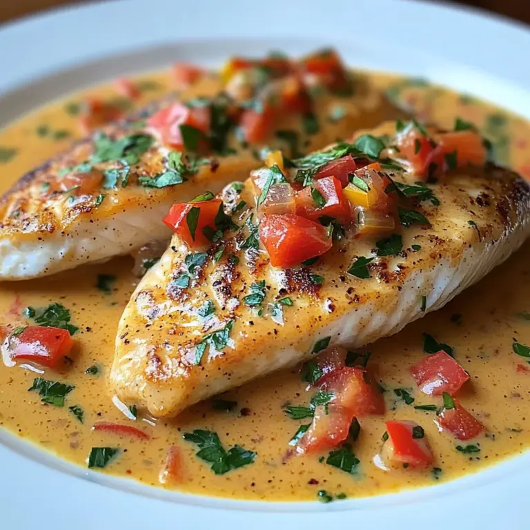 Red Snapper with Creole Sauce