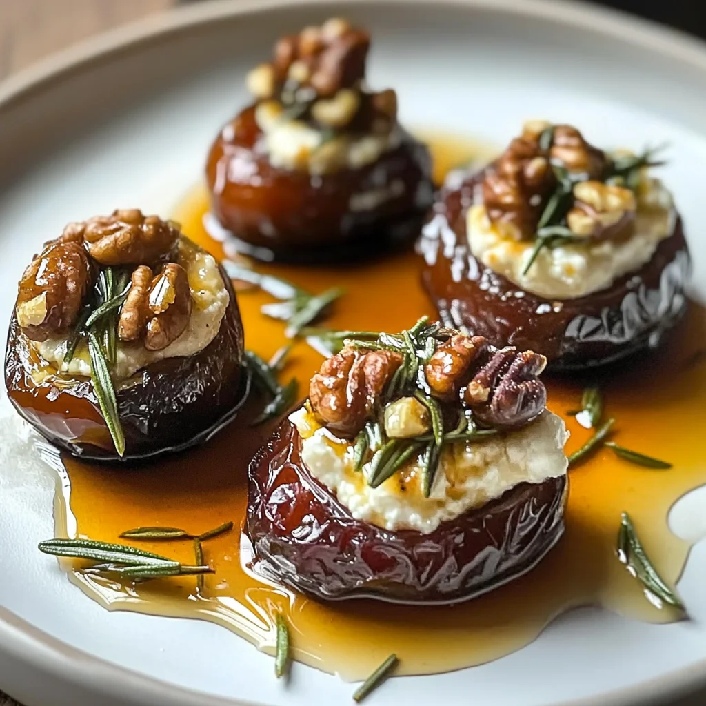 Roasted Stuffed Dates
