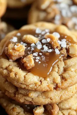 Salted Caramel Crunch Cookies