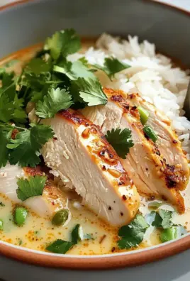 Savory Coconut Chicken Brothy Rice for Cozy Nights