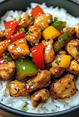 Teriyaki Chicken Stir-Fry with Steamed Rice