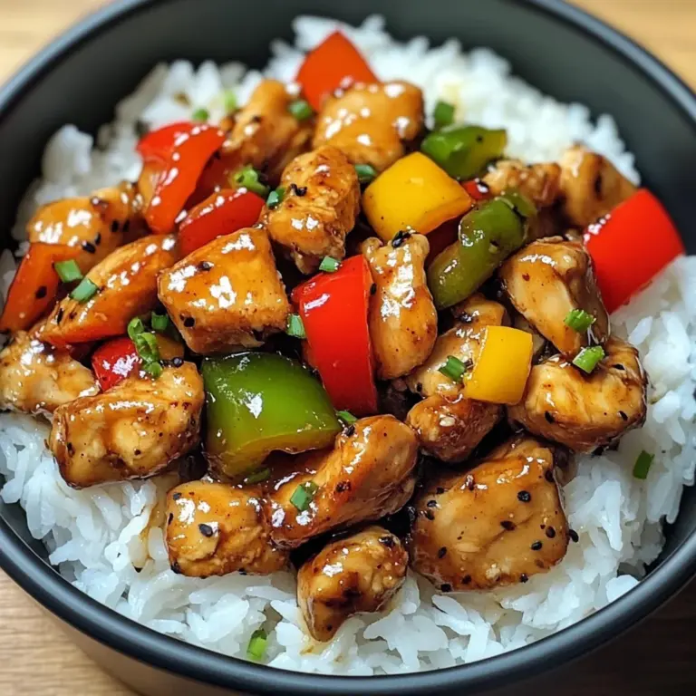 Teriyaki Chicken Stir-Fry with Steamed Rice