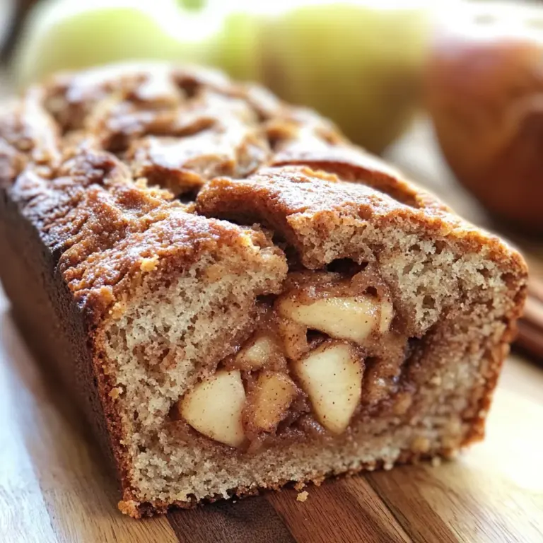 Apple Cinnamon Loaf