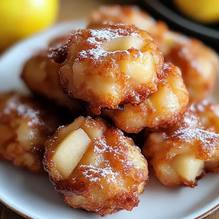 Apple Fritter Bites