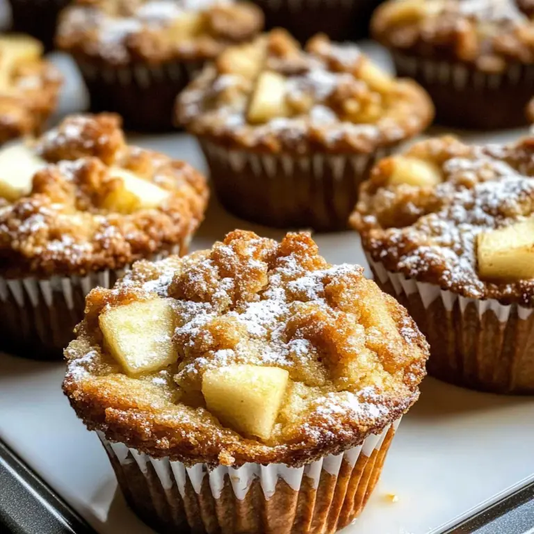 Apple Fritter Muffins