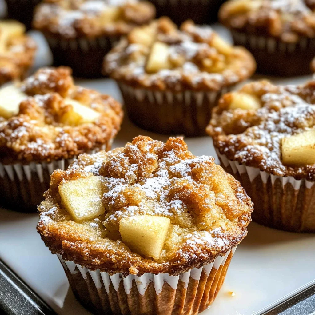 Apple Fritter Muffins