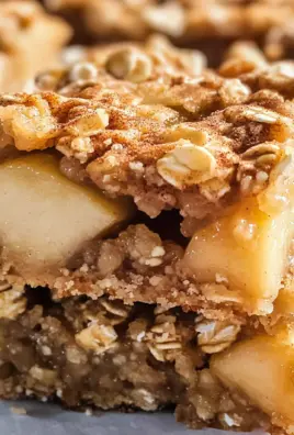 Apple Pie Oatmeal Bars