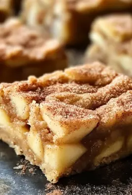 Apple Snickerdoodle Bars
