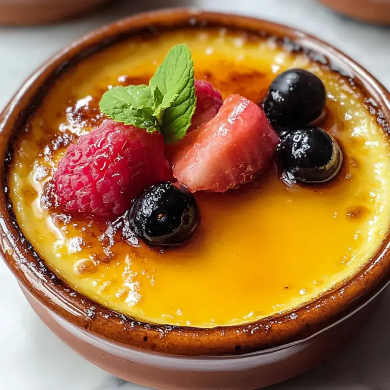 Authentic Spanish Crema Catalana Recipe