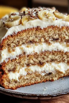 Banana Bread Cake with Cream Cheese Frosting