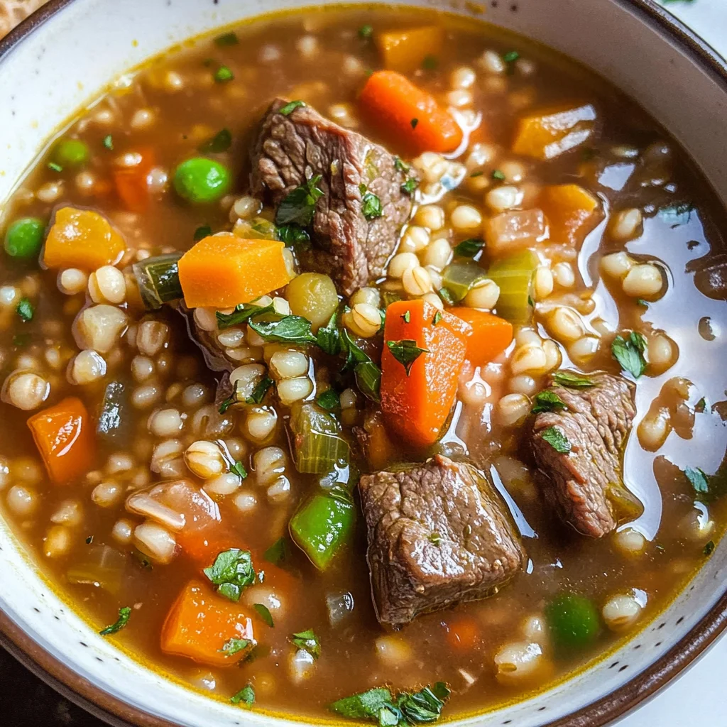 Beef Barley Soup