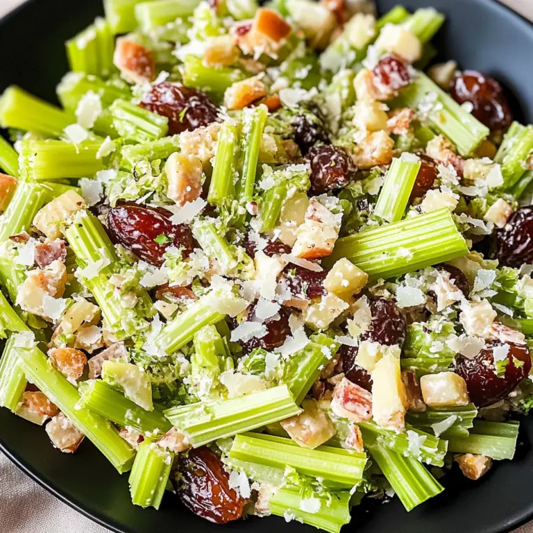 Celery Parmesan Date Salad