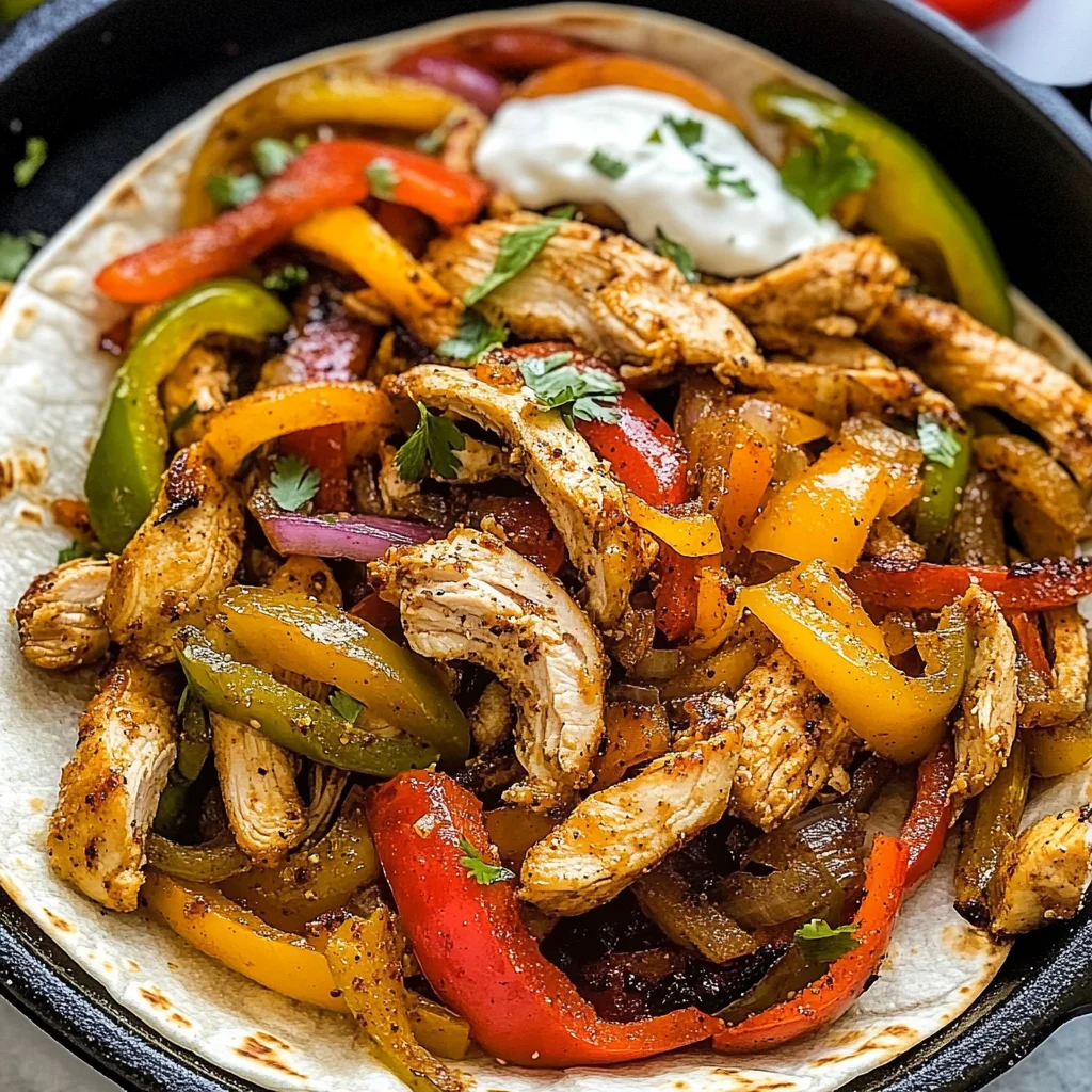 Chicken Fajitas