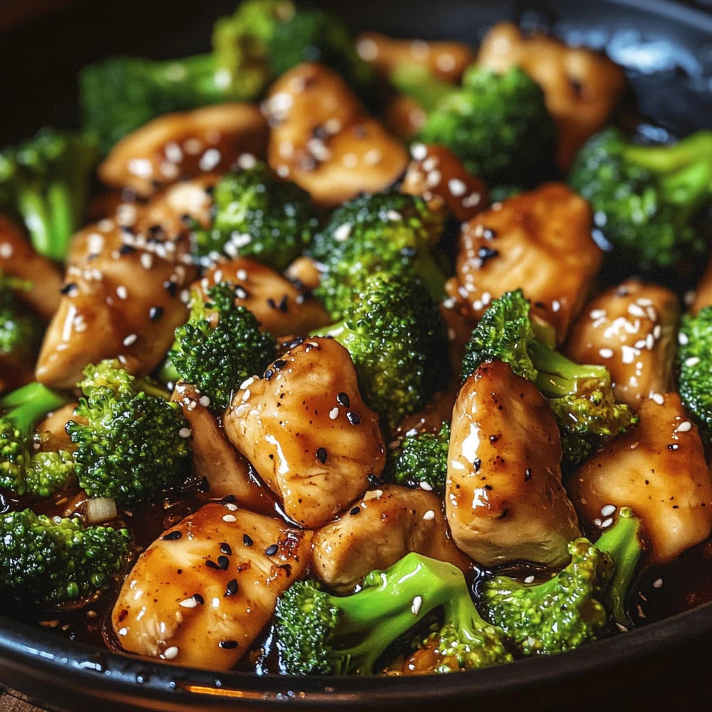 Chicken and Broccoli Stir Fry