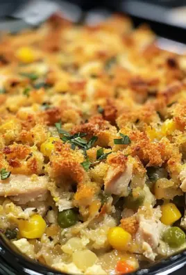 Chicken and Stuffing Casserole Recipe