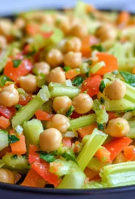 Chickpea Celery Salad